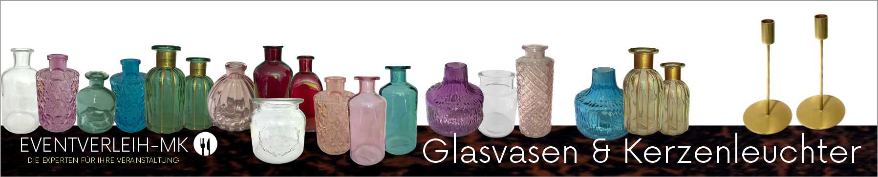 Glasvasen & Kerzenleuchter